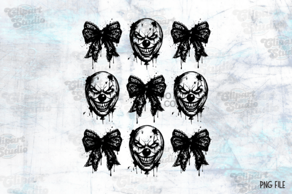 Download Halloween Coquette Bow &amp; Balloon PNG - Halloween Collection