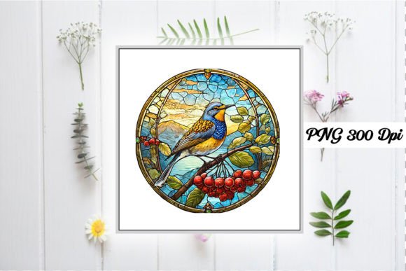 Download Meadowlark Stained Glass PNG Clipart - Premium Resources