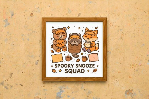 Download Spooky Snooze Squad Halloween PNG - Halloween Collection